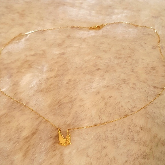 Gold Eagle Accent Necklace - Picture 2 of 5